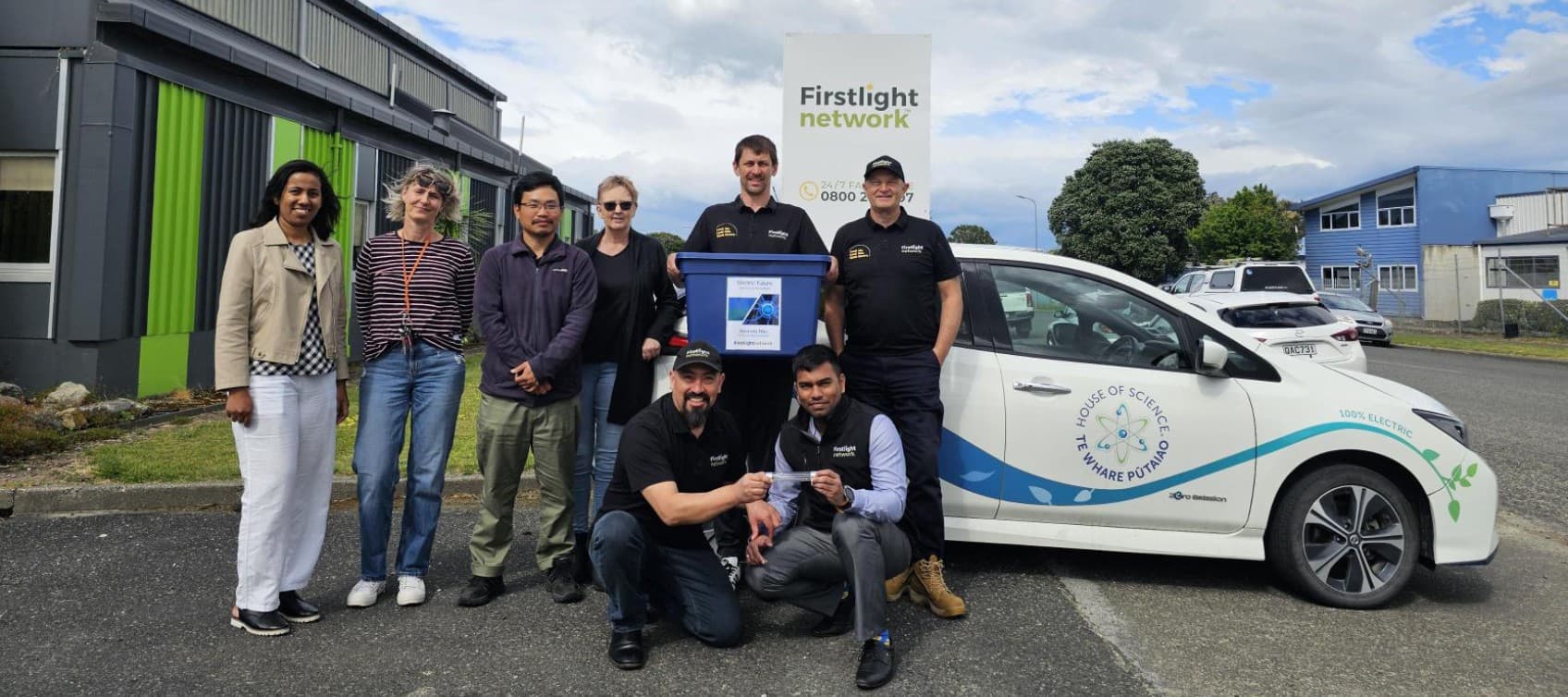 House of science and firstlight team cropped