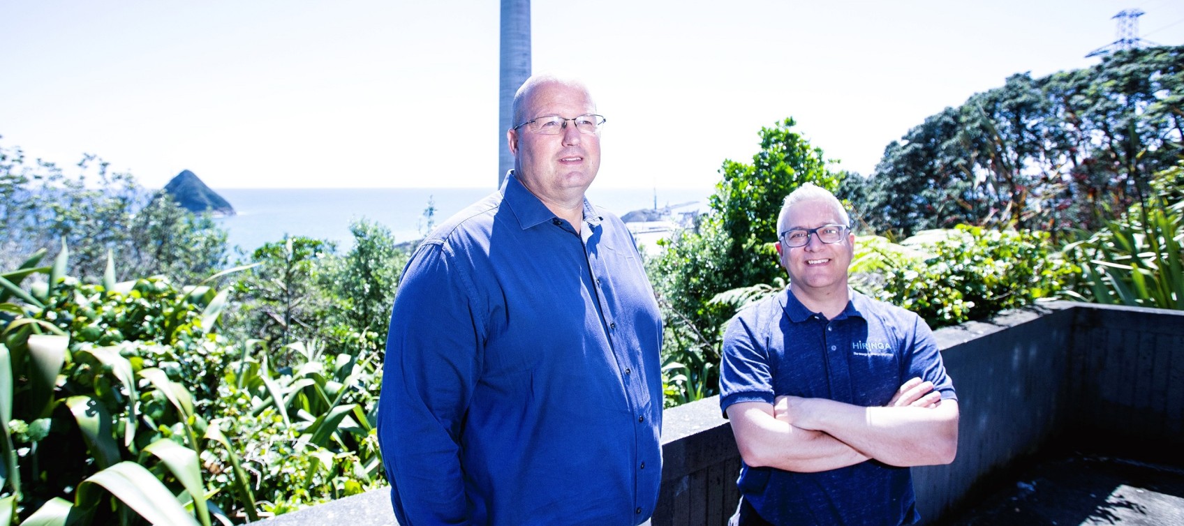 Andy Clennet Hiringa and Paul Goodeve